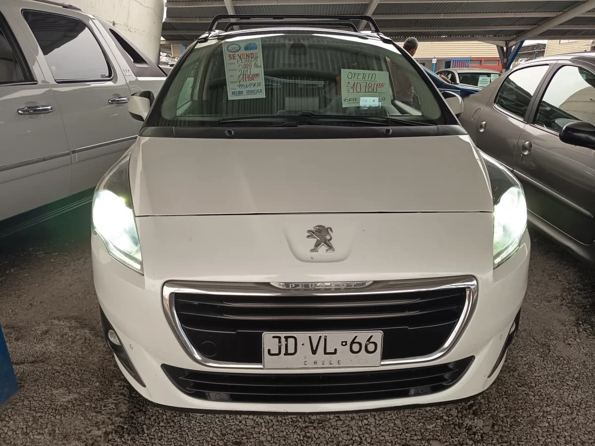 2017 PEUGEOT 5008 ALLURE BLUE HDI 1.6 AT - Imagen 1